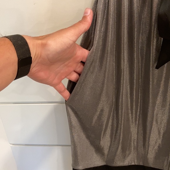 Silver and black Guess Party Dress 🥂 - Picture 6 of 9